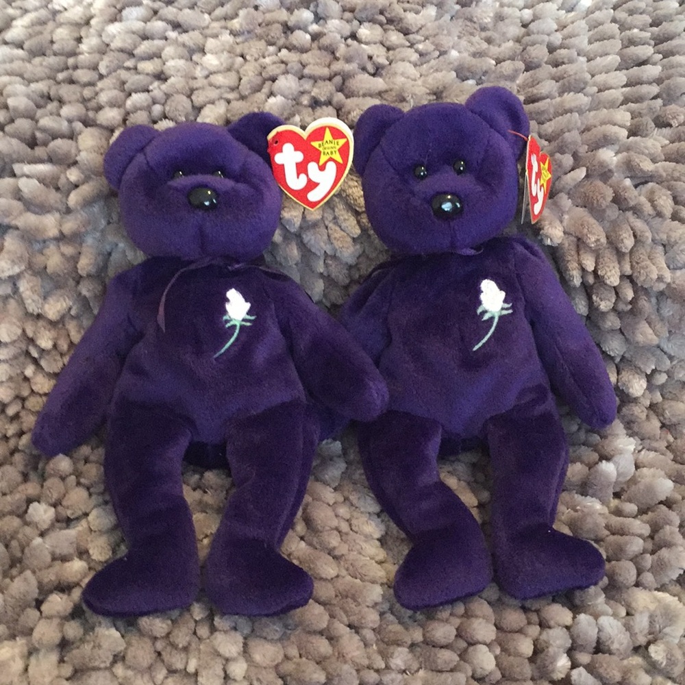 Ty PRINCESS DIANA BEAR RETIRED